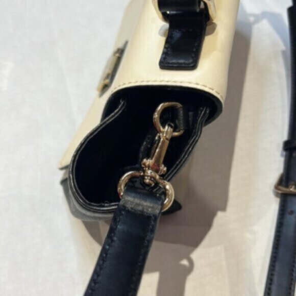 Kate Spade  Laurel Magnolia Park color blocked satchel crossbody saddle bag - Picture 16 of 16